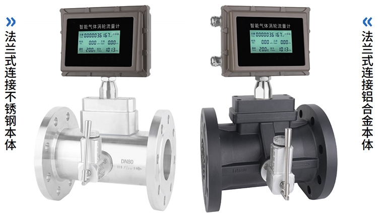 燃氣流量計材質分類圖